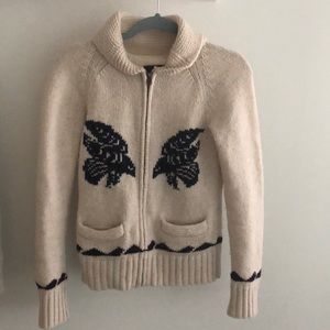 Aritzia Sea to sky thunderbird sweater